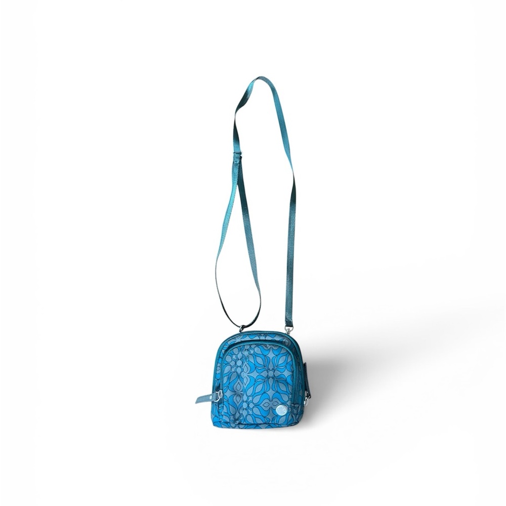 Haiku Blue Floral Crossbody Bag - Lightweight Women’s Shoulder Bag